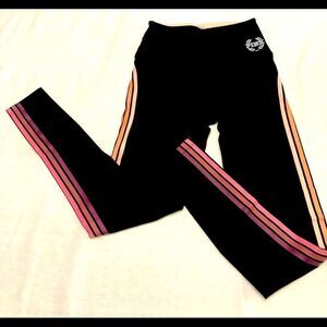 Pink Victoria secret ultimate track leggings size XS